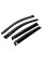 Дефлектори вікон вітровики для Ford Fiesta 2002-2008 5D Voron Glass