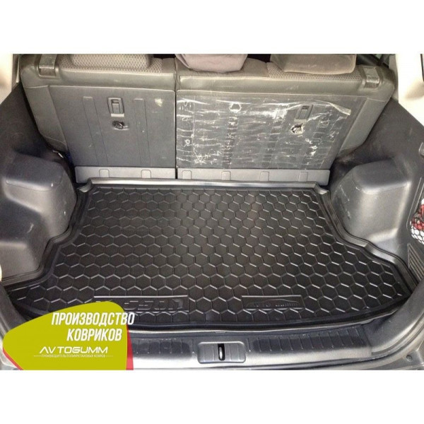 Автомобильный коврик в багажник Hyundai Tucson 2004- / Резиновый (Avto-Gumm)