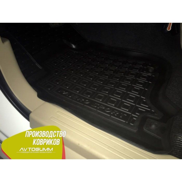 Автомобільні килимки в салон Mitsubishi Pajero Sport 2016- (Avto-Gumm)