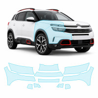 Антигравийная защитная бронепленка по лекалам для Citroen C5 Aircross I 2017-2021 - полный кузов