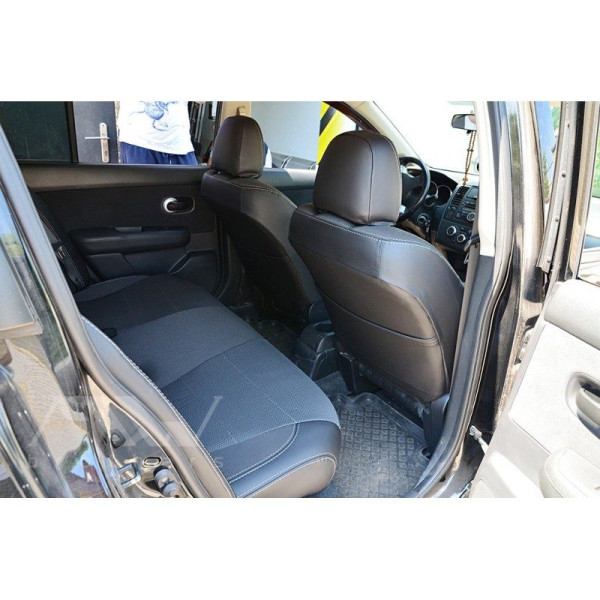 Авточохли модельні MW Brothers для Nissan Tiida (рейстайлінг) з 2010