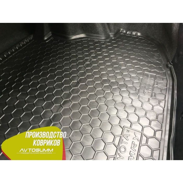 Автомобільний килимок в багажник Toyota Camry 50 2011- (Еlegance / Сomfort) / Гумовий (Avto-Gumm)
