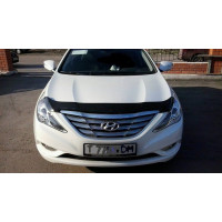 Дефлектор капота мухобойка для Hyundai Sonata (YF) 2009-2015