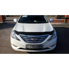 Дефлектор капоту мухобійка для Hyundai Sonata, 09-