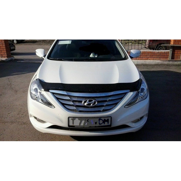 Дефлектор капота мухобойка для Hyundai Sonata (YF) 2009-2015