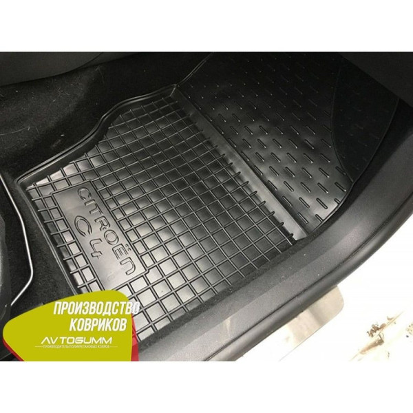 Автомобильные коврики в салон Citroen C4 2010- (Avto-Gumm)