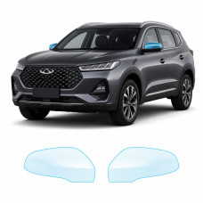 Антигравийная защитная бронепленка по лекалам для Chery Tiggo 7 Pro I facelift 2023- зеркала