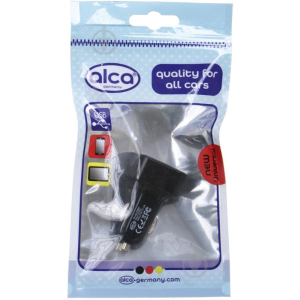 Автомобильное зарядное устройство Alca 12/24V 2.1A / 3USB Оригинал (09912203)