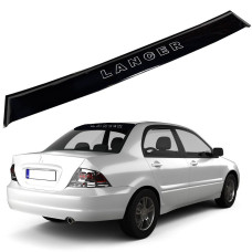 Cпойлер заднього скла козирок для Mitsubishi Lancer IX 2003-2007 Прилягає до скла 3М скотч Voron Glass