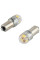 LED автолампа Brevia Spower 12/24V T4W 4x2835SMD 150Lm 6000K CANbus 2 шт BA9s (10219X2)