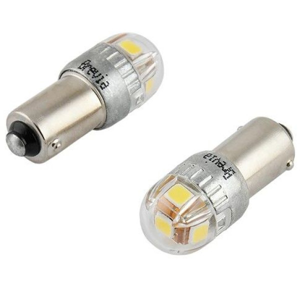 LED автолампа Brevia Spower 12/24V T4W 4x2835SMD 150Lm 6000K CANbus 2 шт BA9s (10219X2)
