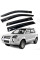 Дефлектори вікон вітровики Acrylic для Hyundai Tucson (JM) 2004-2010 Гнучкі