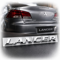 Емблема напис Lancer скотч 3M 186 x 19 мм