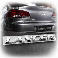 Емблема напис Lancer скотч 3M 186 x 19 мм
