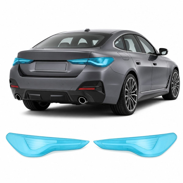 Антигравийная защитная бронепленка по лекалам для BMW 4 Series Gran Coupe G26 2021- задние фонари стопы
