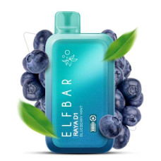 Elf Bar RAYA D13000 18 ml Blueberry Mint (Черника Мята) С Индикацией
