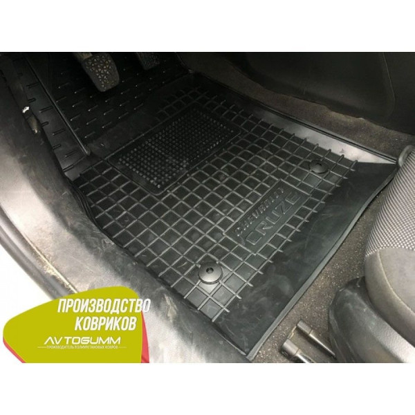 Автомобільні килимки в салон Chevrolet Cruze 2009 (Avto-Gumm)