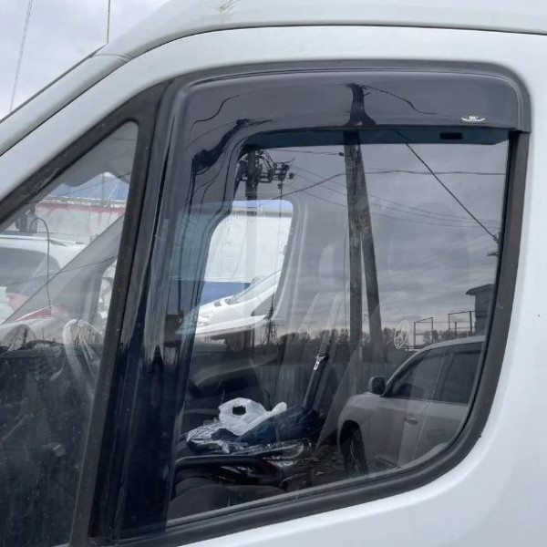 Дефлекторы окон ветровики HIC для Mercedes Sprinter (W906) / Crafter 2006- Вставные Оригинал (MB27-IN)