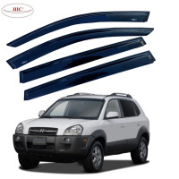 Дефлектори вікон HIC для Hyundai Tucson JM 2004-2010 Оригінал (HY12)