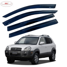 Дефлекторы окон ветровики HIC для Hyundai Tucson JM 2004-2010 Оригинал (HY12)