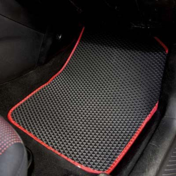 Килимки у салон EVA для Mazda 3 I 2003-2009 SD/HB з підп'ятником Бежеві-Бежевий кант 5 шт