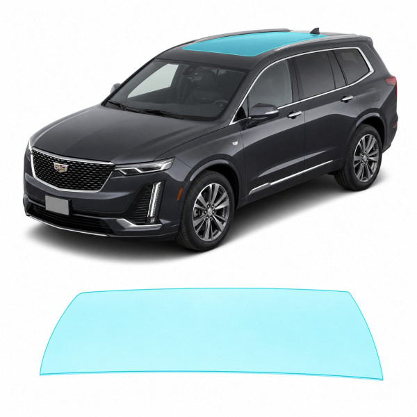 Антигравийная защитная бронепленка по лекалам для Cadillac XT6 I 2019- зона крыши
