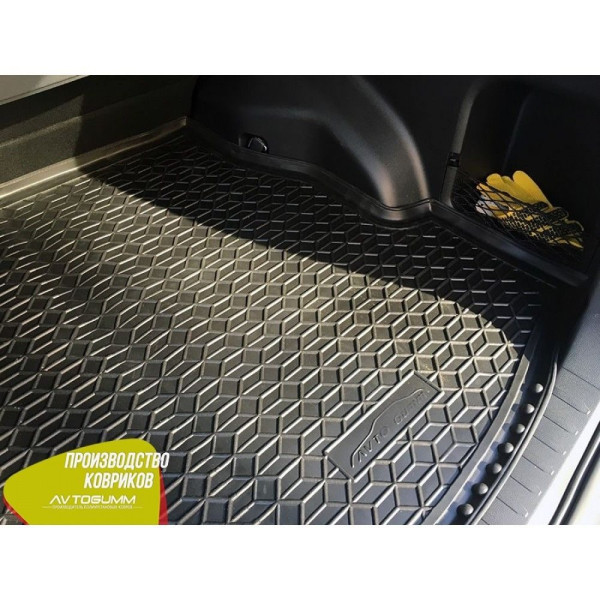 Автомобильный Коврик в багажник для Toyota Rav 4 2019- / Резиновый (Avto-Gumm)