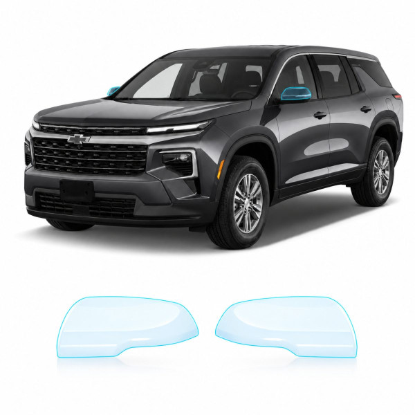 Антигравийная защитная бронепленка по лекалам для Chevrolet Traverse III 2023- зеркала