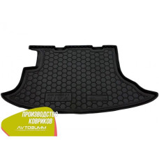 Автомобильный коврик в багажник Chevrolet Niva 2123 2002- / Резиновый (Avto-Gumm)