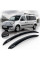 Дефлектори вікон вітровики Renault Kangoo II 2008-2020 Скотч 3M Voron Glass 2 шт