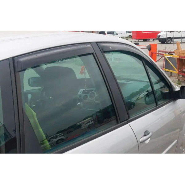 Дефлектори вікон вітровики HIC для Renault Scenic II / Grand Scenic 2003-2009 (REN06)