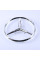 Емблема для Mercedes 104 мм / пластикова 3 пуклі