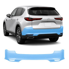 Антигравийная защитная бронепленка по лекалам для Mazda CX-60 2022- задний бампер