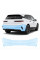Антигравийная защитная бронепленка по лекалам для BMW iX I20 2021- задний бампер