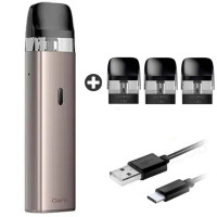 Многоразовый Pod-Набор Voopoo Vinci SE 900mAh 2мл (Картриджей 1.2 ОМ 3 шт) Cream Tan