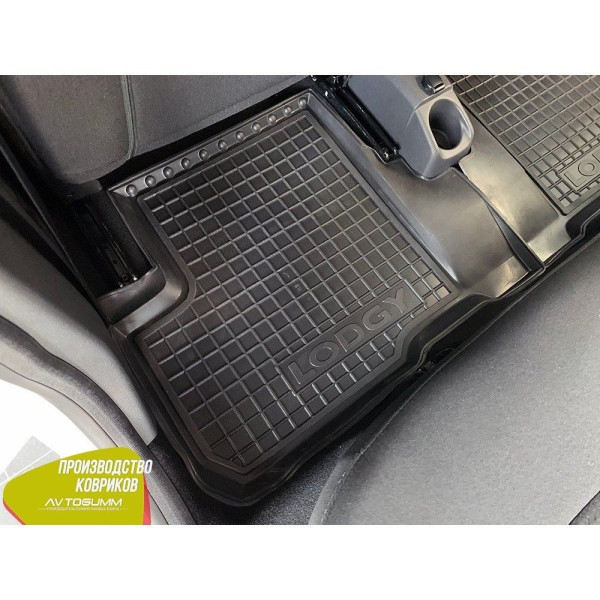 Автомобільні килимки в салон Renault Lodgy 2013- (Avto-Gumm)