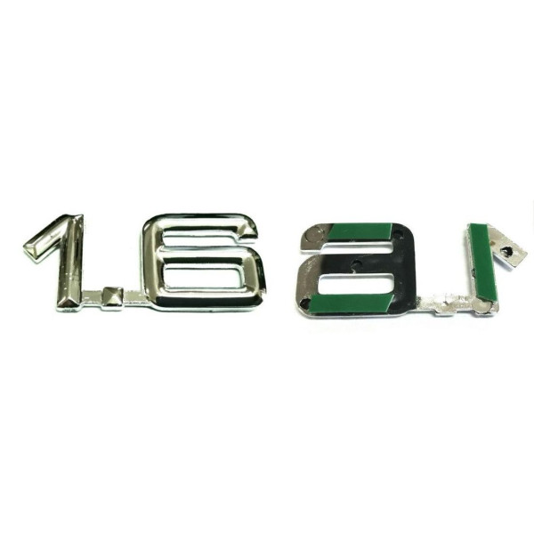 Емблема напис 1.6 на багажник_ 60 x 26 мм