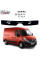 Дефлектор капота мухобойка для Renault Master 2014-2020 Евро Крепление (Vip Tuning)