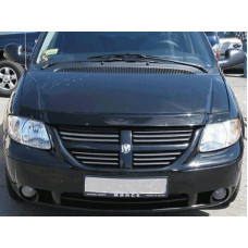 Дефлектор капоту мухобійка для Dodge Caravan IV 2001-2008