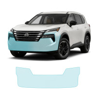 Антигравийная защитная бронепленка по лекалам для Nissan Rogue / X-Trail T33 facelift 2024- передний бампер