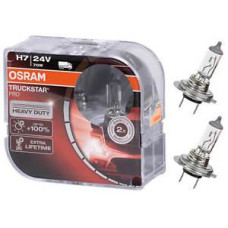 Автолампа галогенна Osram Truck Star +100% H7 70W 24V 2 шт (64215 TSP BOX)