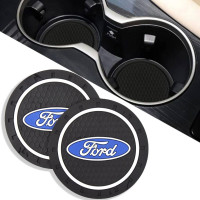 Антискользящий коврик В Подстаканник Ford ⌀7 см 2 шт