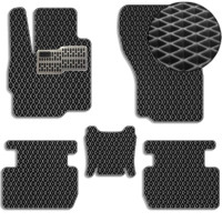 Коврики в салон EVA для Mitsubishi Outlander IV 2021- с подпятником Черные 5 шт
