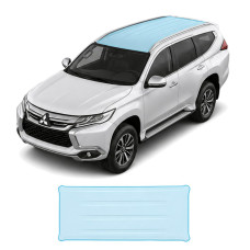 Антигравійна захисна бронеплівка за лекалами для Mitsubishi Pajero Sport II 2015-2019 - зона даху