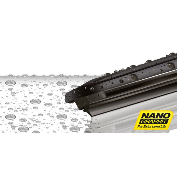 Безкаркасні двірники Heyner Super Flat Premium з Nano покриттям 16in / 400 mm 1 шт