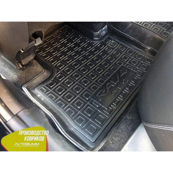 Автомобільні килимки в салон Toyota RAV4 2019 - ДВС АКПП (Avto-Gumm)