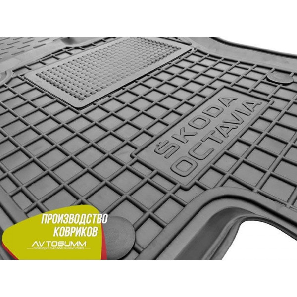 Водительский коврик в салон Skoda Octavia A7 2013- Avto-Gumm