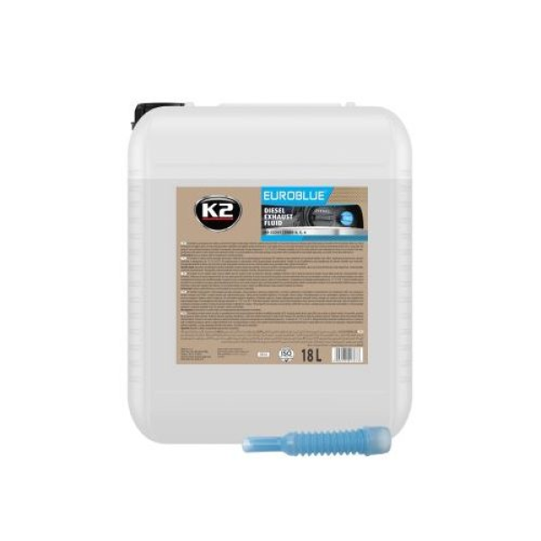 Рідина AdBlue для систем SCR Дизельних двигунів K2 18 л Euro 4 5 6 (EB18)