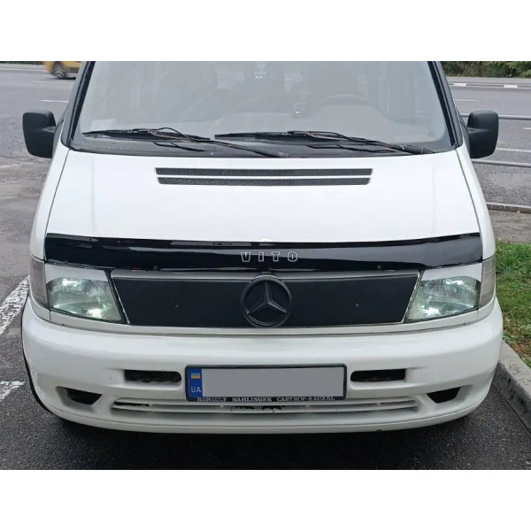 Зимова накладка на радіаторні решітку Mercedes Vito 638 1998-2003 AutoElement zim 022