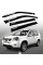 Дефлекторы окон ветровики Nissan X-Trail (T31) 2007-2014 Скотч 3M Voron Glass (VN11007)